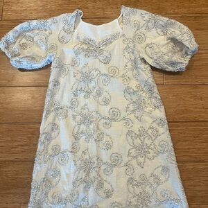 Zara Cream  Dress for girls
